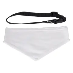 Craft Express Pet Scarfs, size Medium-White, 2 pack