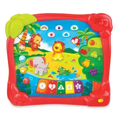 Collections Etc Winfun Jungle Learning Board Children's Toy