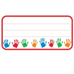 Hands Nametags, 1-5/8" x 3-1/4" , Pack of 36