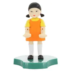 Exquisite Gaming: Cable Guys Holdems: Squid Games: Young-Hee Girl - Earbud & Phone Holder, 4.5" Mini Collectible With a Twist, Series Licensed Figure