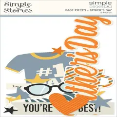 Simple Stories Simple Pages Page Pieces-Father's Day