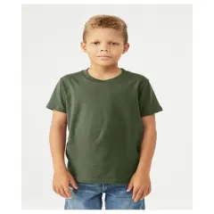 Bella + Canvas&reg; Youth Jersey T-Shirt MILITARY GREEN
