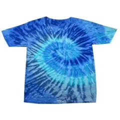 Tie-Dye&reg; Toddler Crew Neck Short Sleeve T-Shirt Blue Jerry