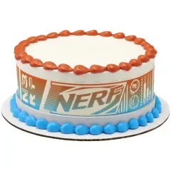 Nerf&trade; Shots and Goals Edible Cake Topper Image Strips