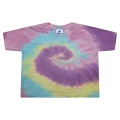 Tie-Dye&reg; Toddler Crew Neck Short Sleeve T-Shirt Jellybean