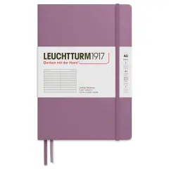 Leuchtturm1917 Ruled Hardbound Notebook - Dusty Rose, 5-3/4" x 8-1/4"