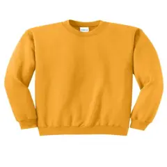 Port & Company&reg; Core Fleece Crewneck Long Sleeve Sweatshirt Gold&nbsp;