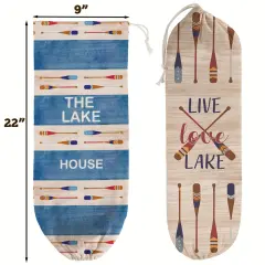 2 Pieces Lake House Decor Plastic Grocery Store Bag Holder DispenserKitchen Grocery Bag Storage and Organization, Kitchen Decor, Lake House Decor for the Home