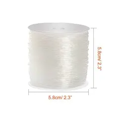 1.2mm Elastic Stretch String Cord for Jewelry Making Bracelet Beading Thread