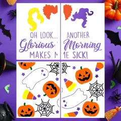 Halloween Stencils for Door Mats(Halloween Doormat 02)