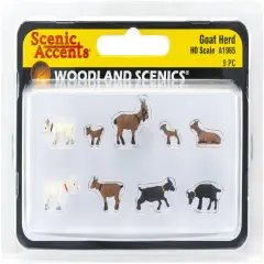 Woodland Scenics Goat Herd-HO-Scale