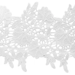 5 Yards of Marsilia Embroidered Designer Venice Lace Trim | 5 yard cut