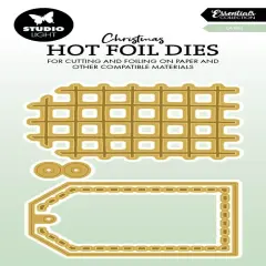Studio Light Essentials Hot Foil Cutting Die-Nr. 04, Labels