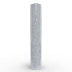 Siser&reg; Glitter Heat Transfer Vinyl, 11.8" x 60" Silver Confetti