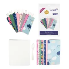 Crosscut Sewing Co.&reg; Bookmark Sewing Project Kit for Beginners Rainbows