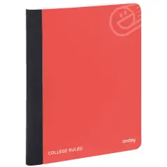 Enday C/R 100 Ct. Composition Book Red