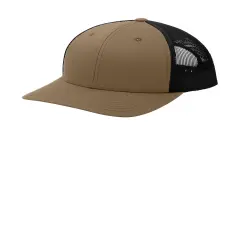 Sport-Tek&reg; YP Classics Retro Trucker Cap ElmBrn/Blk