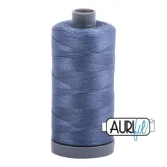 Dark Grey Blue (1248) | 28wt Large Spool (750M / 820Y) | Aurifil Thread