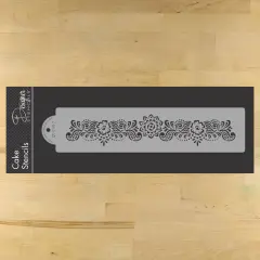 Chelsea Cake Stencil Tier #2 | C857 by Designer Stencils | Cake Decorating Tools |