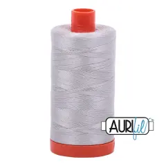 Aluminium (2615) | 50wt Large Spool (1300M / 1422Y) | Aurifil Thread