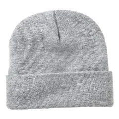 Sportsman&reg; Sherpa Lined Cuffed Beanie Heather Grey