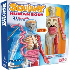 SmartLab QPG Lab for Kids, Squishy Human Body, Grade 3-8