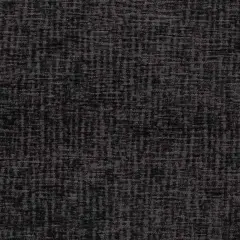 Onyx - Black,Grey & Silver Plain & Solid Upholstery Fabric 54 Inches"