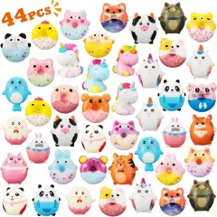 44 Pcs Slow Rising Animal Donut Squeeze Stress