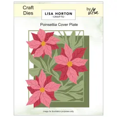 Lisa Horton Crafts Cover Plate Layering Dies-Poinsettia