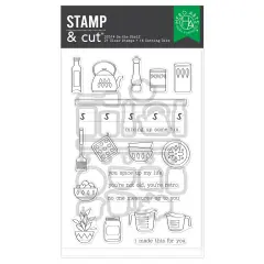 Hero Arts Stamp & Cut-On The Shelf