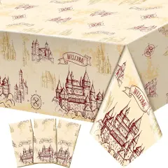 Wizard Party Plastic Table Cover