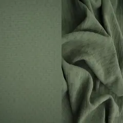 Cey Airflow Woven Jacquard Fabric, 100% Polyester & 59/60" Wide OLIVE VINTAGE