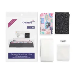 Crosscut Sewing Co.&reg; Sewing Machine Mat Sewing Project Kit for Beginners with Fabric, Instructions and Video Sew cool