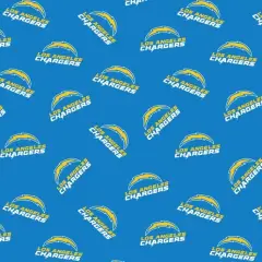 Licensed NFL Los Angeles Chargers Cotton 70409-D Fabric by the Yard