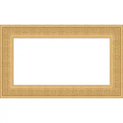 Trellis Framed Dry Erase Magnetic Board Gold