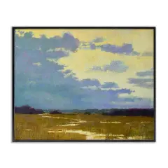 Stupell Industries Rustic Country Clouds Framed Giclee Wall Art Design by Carol Strock Wasson