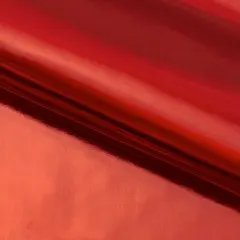 Holo Rave Spandex Fabric Red/Red