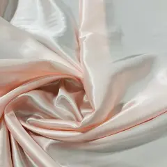 1 Yard Charmeuse Medium Satin Lining Fabric 60" Wide Blush