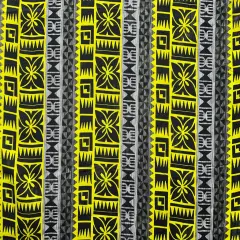 1 Yard Traditional Fiji Cotton Fabric Bark Cloth 45 Inches Width Yellow