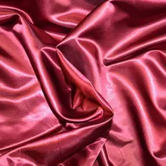 1 Yard Satin Fabric for Apparel & Event Design Smooth & Radiant 58/60" Width Cranberry