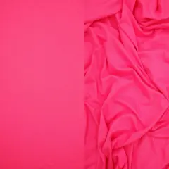 1 Yard DTY Brushed Solid Fabric Soft Stretch Smooth Texture 58/60" Wide Fuchsia New
