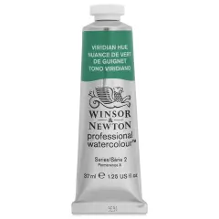 Winsor & Newton Professional Watercolor - Viridian Hue, 37 ml Tube