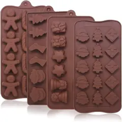Chocolate Baking Molds Christmas