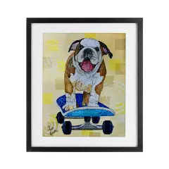 Stupell Industries Let The Good Times Roll Framed Print Under Glass, design by Lisa Morales