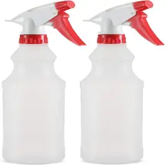 2 Pack Plastic Spray Bottle - 16oz