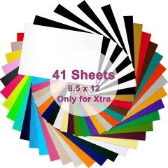 Heat Transfer Vinyl Sheets Sampler