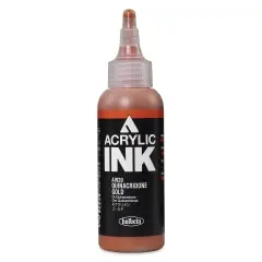 Holbein Acrylic Ink - Quinacridone Gold, 100 ml