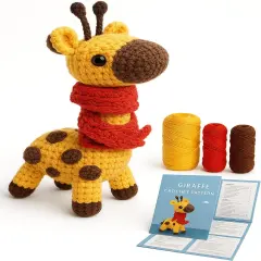 Cute Giraffe DIY Crochet Toy