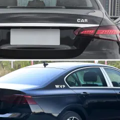 43Pcs Car Emblem Letters Sticker DIY