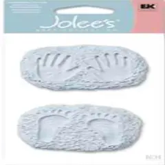 Jolee's Boutique Baby Boy Hand And Footprint Dimensional Stickers